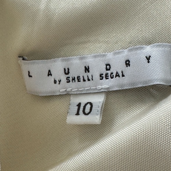 Laundry by Shelli Segal cream formal dress 👗 - Picture 12 of 17